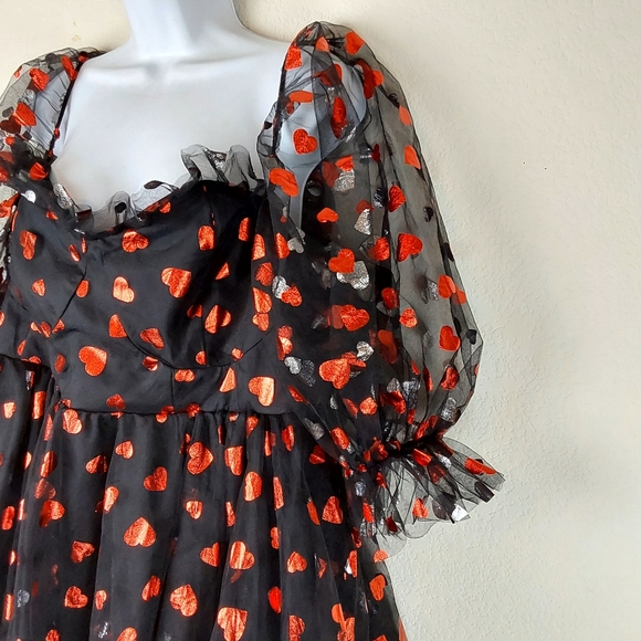 FOXBLOOD Queen Of Hearts | PARTY DRESS [LIMITED EDITION] - Picture 4 of 14
